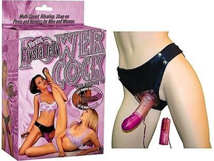 Crystal-Jelly-Power-Cock-Hollow-Strap-on-Vibrator-Dildo-Vibrating-Tip-Lavender-01